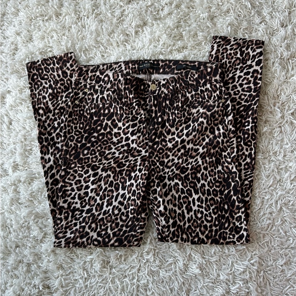 LEOPARD PRINT PANTS - Picture 3 of 5